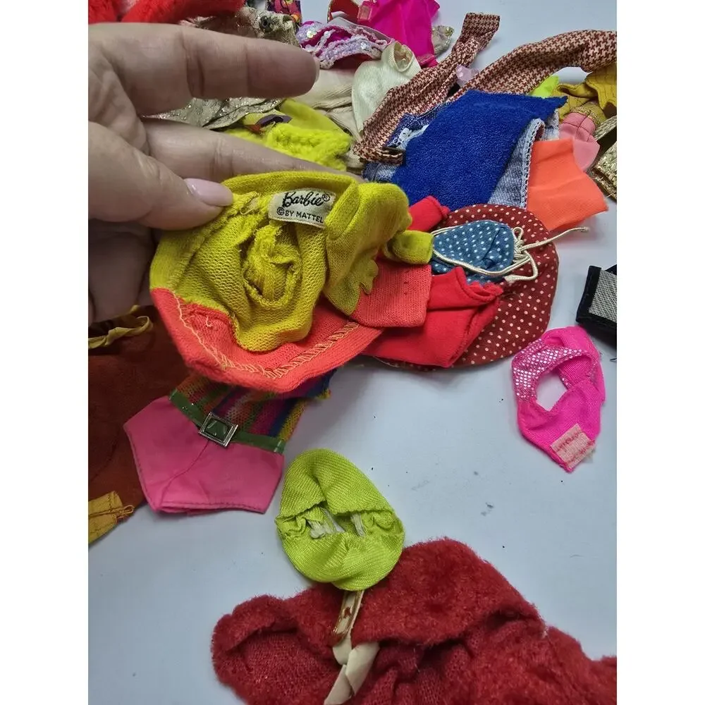 Lot of Barbie Fashion Doll Clothes Vintage 70's 80's 90's